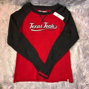 Texas Tech red Raiders knit sweater